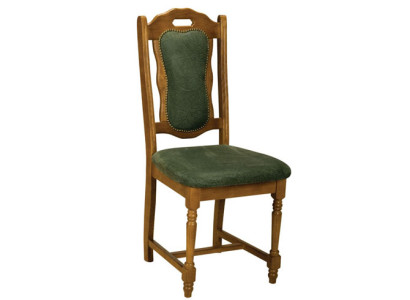 Set of 4x Designer Chair Leather Armchair Upholstery Chairs Gastro Dining room Wood Fabric